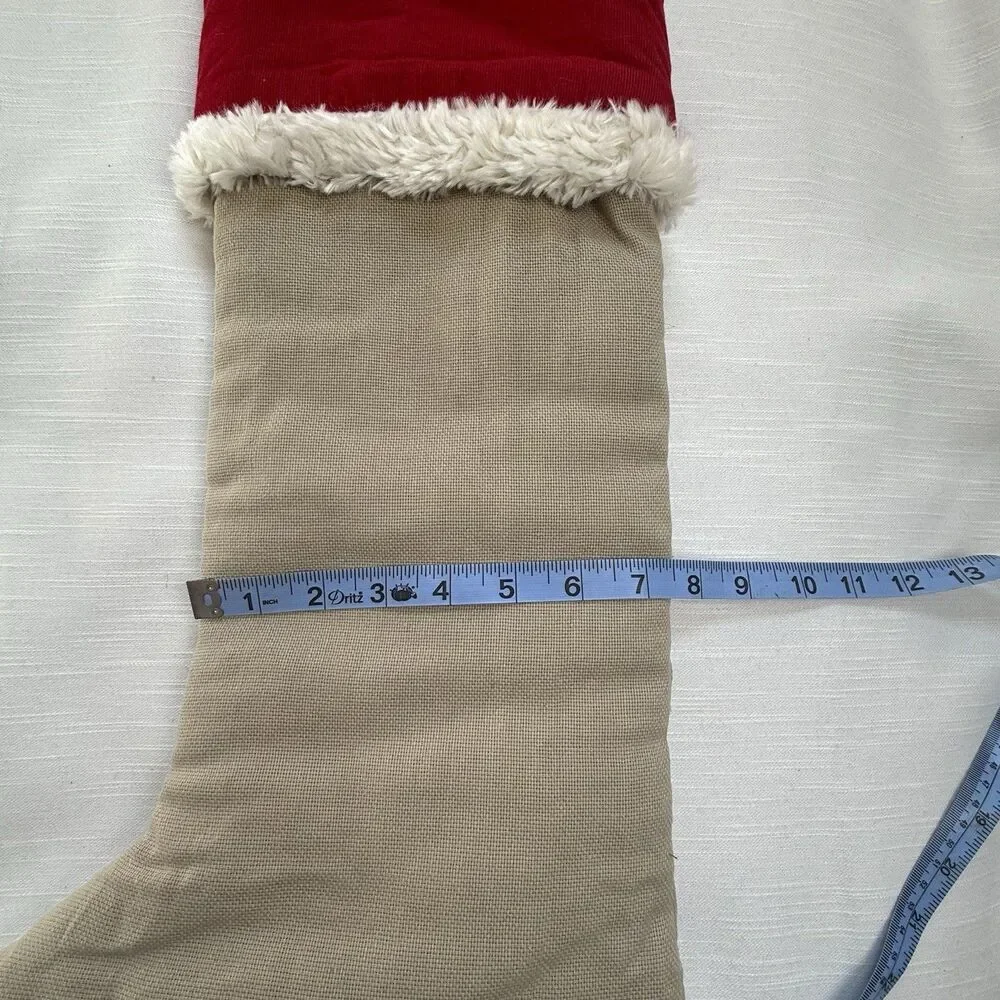 Pottery Barn Kids Deer Woodland Christmas Stocking
